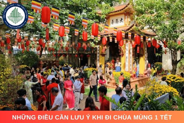 Những điều cần lưu ý khi đi chùa mùng 1 Tết