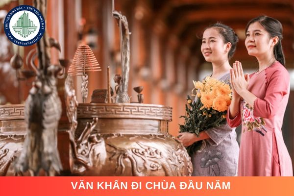 Văn khấn đi chùa đầu năm