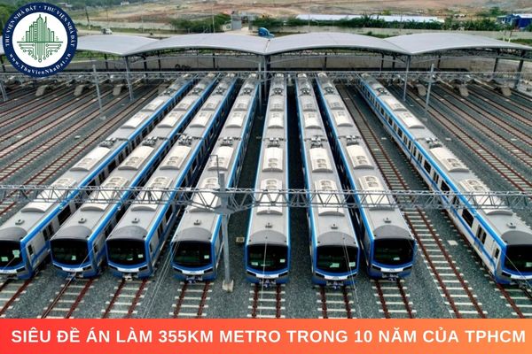 Siêu đề án làm 355km metro trong 10 năm của TPHCM