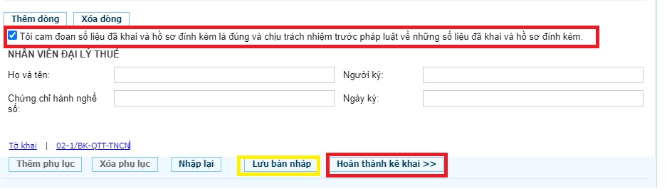 Hướng dẫn tự quyết toán thuế TNCN 2025