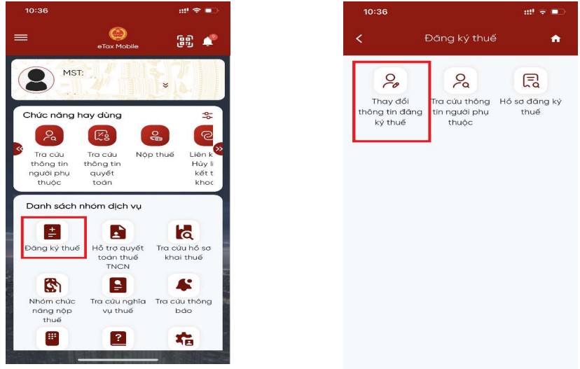 Hướng dẫn cập nhật số CCCD thành mã số thuế trên eTax Mobile từ 01/7/2025
