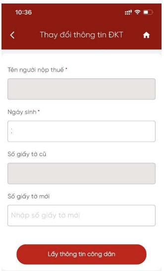 Hướng dẫn cập nhật số CCCD thành mã số thuế trên eTax Mobile từ 01/7/2025