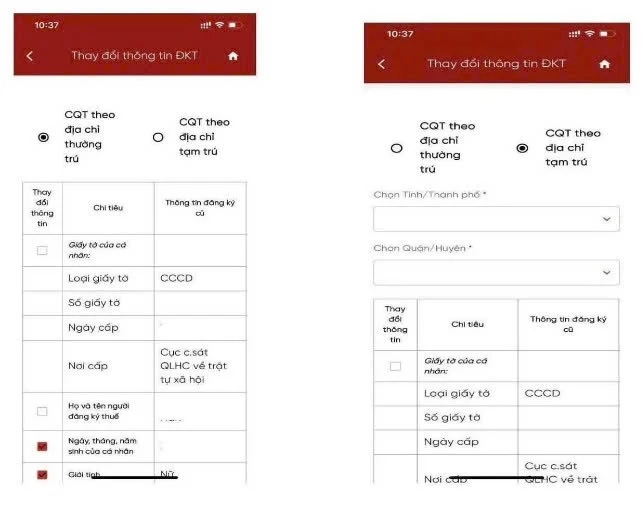 Hướng dẫn cập nhật số CCCD thành mã số thuế trên eTax Mobile từ 01/7/2025