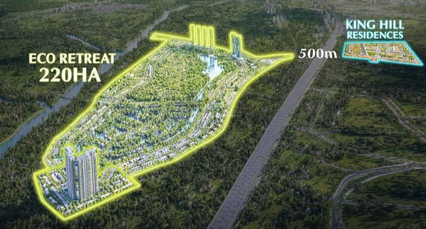ĐẤT NỀN ĐỐI DIỆN KĐT ECO RETREAT – BẾN LỨC, LONG AN, SỔ HỒNG RIÊNG, HẠ TẦNG HOÀN CHỈNH