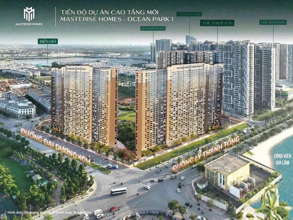 Mua bán căn hộ cao cấp 60m2 Masteri Lakeside tại Thị Trấn Trâu Quỳ, Gia Lâm, Hà Nội - Thanh toán chỉ 20% giá trị