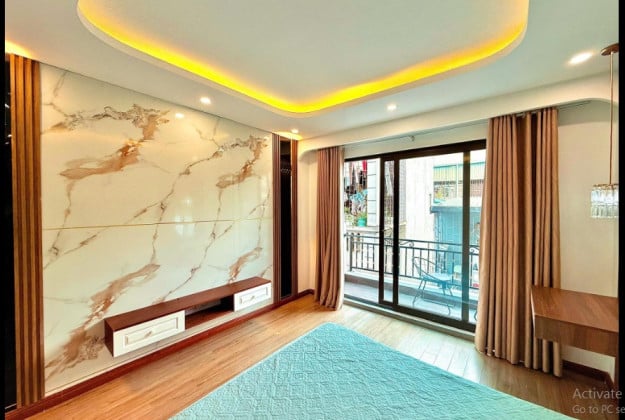 Bán nhà Yên Hòa, 64m², 4 tầng, mặt tiền 7m, ngõ thẳng 15m ra mặt phố, giá 13.2 tỷ