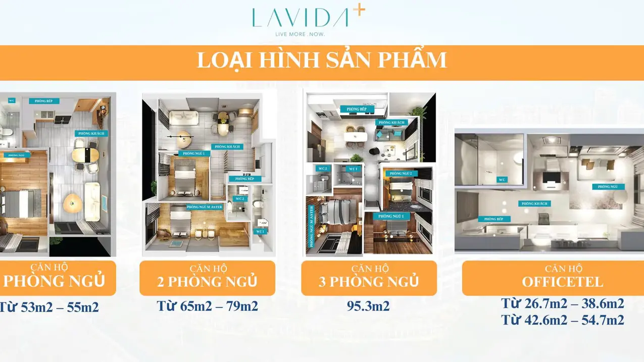 Mở bán căn hộ Lavida Plus 74m2 tại Quận 7, Hồ Chí Minh với giá ưu đãi 4 tỷ đồng, CK 5%