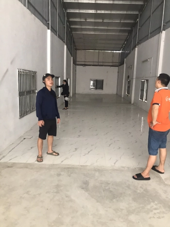 Cho thuê kho 152m² mới xây tại trục chính Đông Dư - Gia Lâm với giá cực hấp dẫn