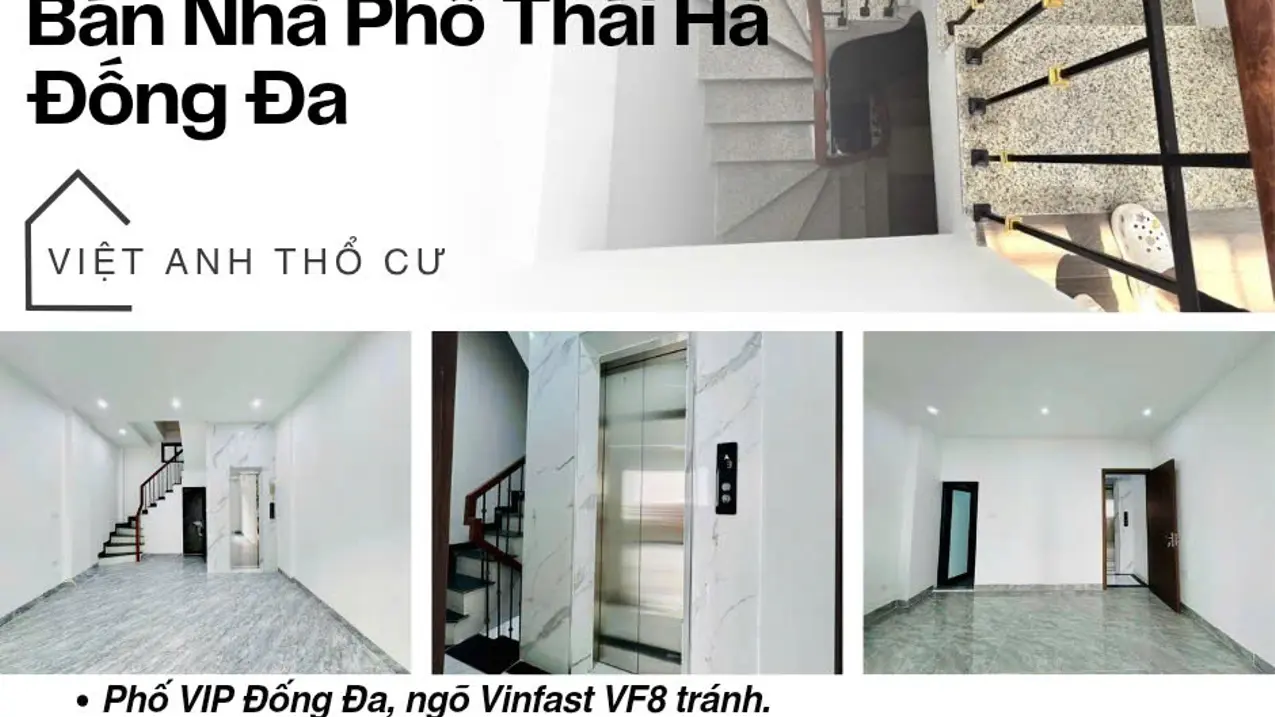 Mua Bán Nhà Riêng Diện Tích 39m2 Tại Đường Thái Hà, Quận Đống Đa - Lô Góc Đẹp, Giá Chỉ 13.7 Tỷ