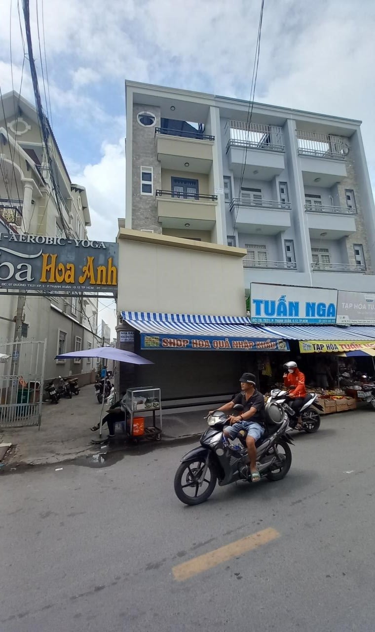 Cho thuê nhà mặt phố 83m2 đường Thạnh Xuân 21 quận 12 giá 22 triệu/tháng