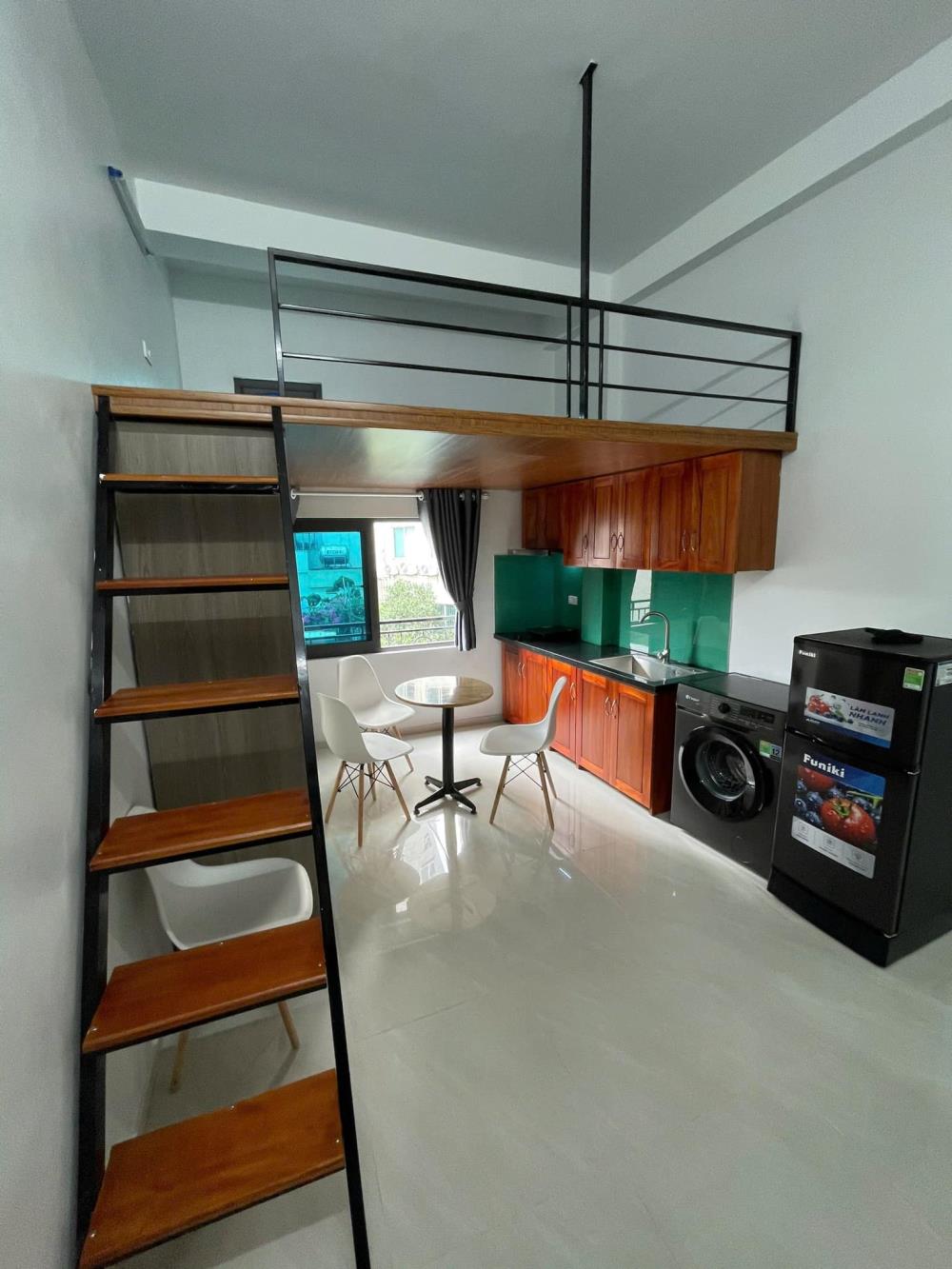 Cho thuê căn hộ dịch vụ 6 tầng 48m2 Trần Phú, Hà Đông đầy đủ nội thất