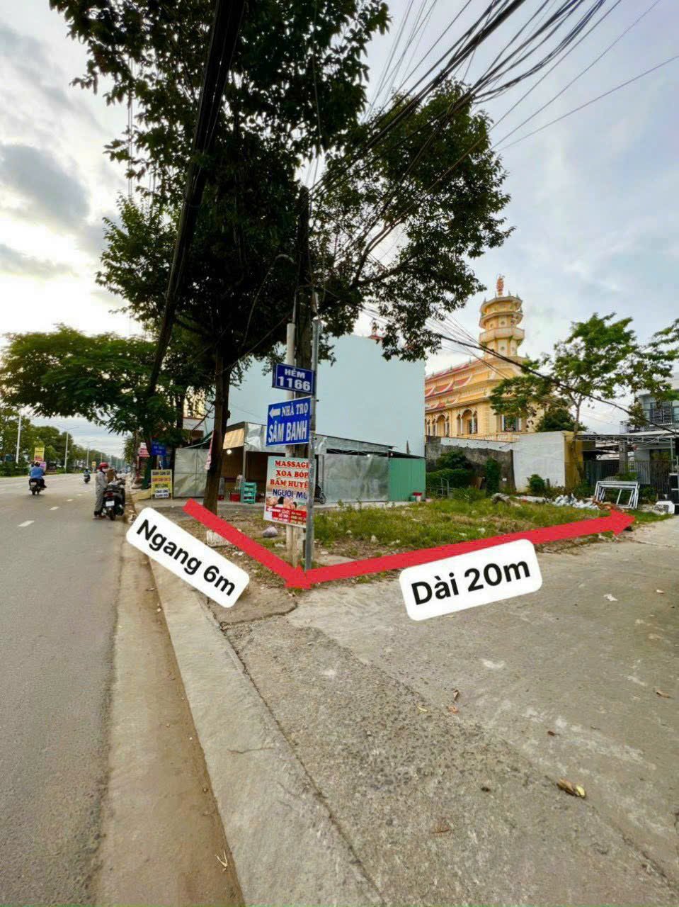 Bán đất mặt tiền đường 23/10 diện tích 99,1m2 Vĩnh Hiệp Nha Trang giá hợp lý