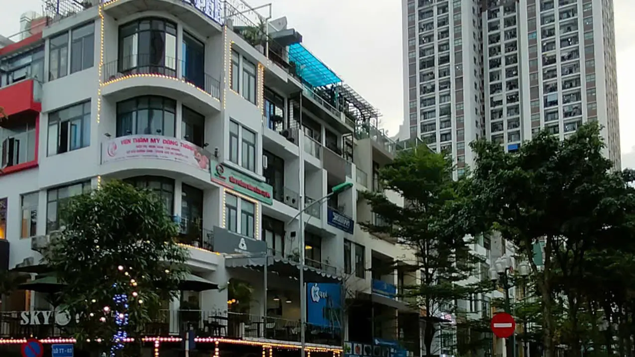 Bán shophouse 102m2 Hàm Nghi Nam Từ Liêm thiết kế hiện đại có thang máy