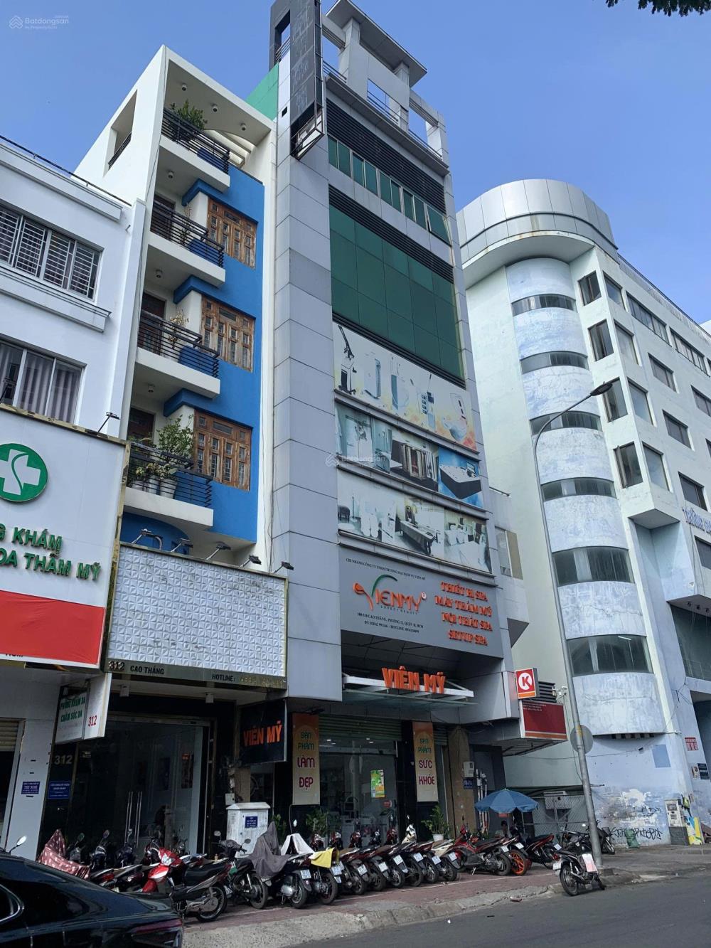 Bán tòa nhà mặt tiền số: 308-310 cao thắng, phường 12, quận 10. ngang 8m, 6 tầng