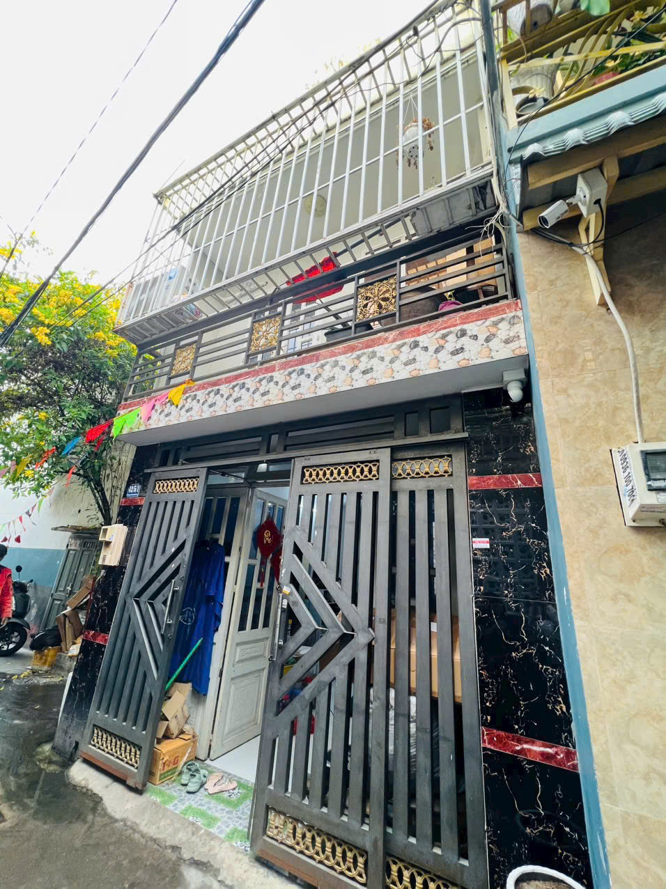Nhà bán 1 trệt 1 lầu sổ hồng riêng Tân Thới Hiệp Quận 12 giá 2 tỷ 750 triệu