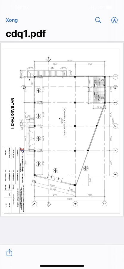 Cho thuê mặt bằng kinh doanh 350m2 47 Cách Mạng Tháng 8, Quang Trung, Thái Nguyên