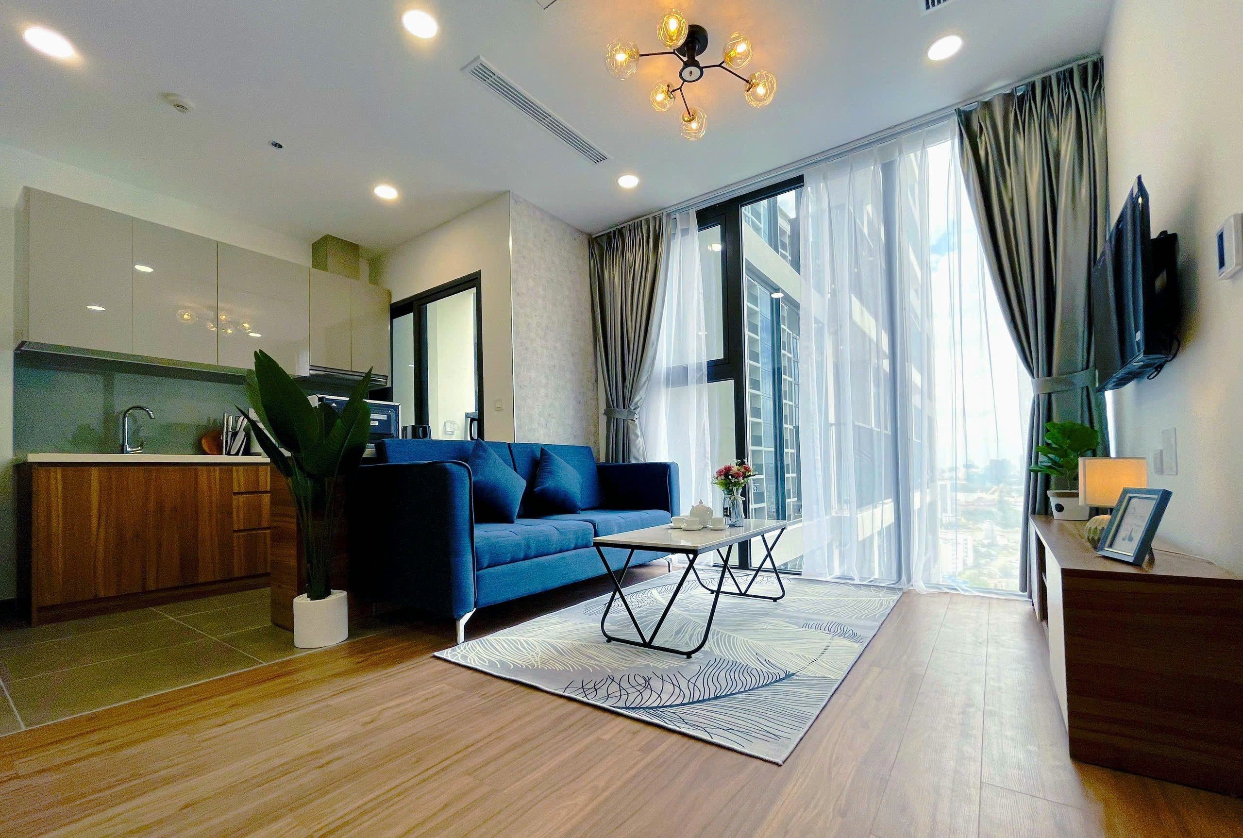 Cho thuê căn hộ chung cư 52m2 19A Tân Thuận Tây Quận 7 Hồ Chí Minh full nội thất