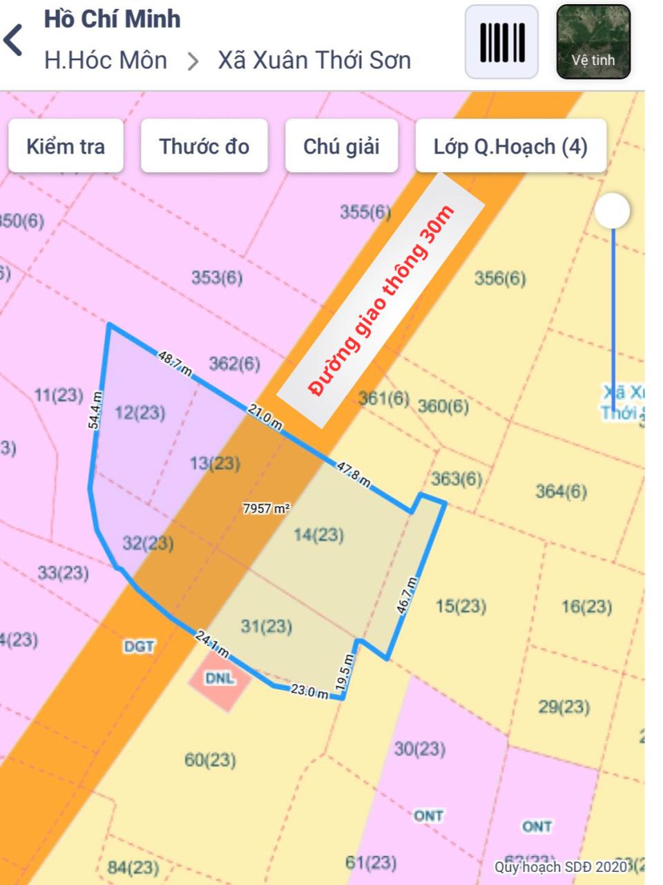 Đất mt dương công khi hm, 7908m2, 70x130m chỉ 4x tỷ