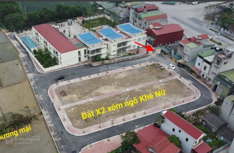 Bán đất đấu giá x2 xóm ngõ Lê Hữu Tựu Đông Anh Hà Nội diện tích 75 m2 giá 6,850 tỷ
