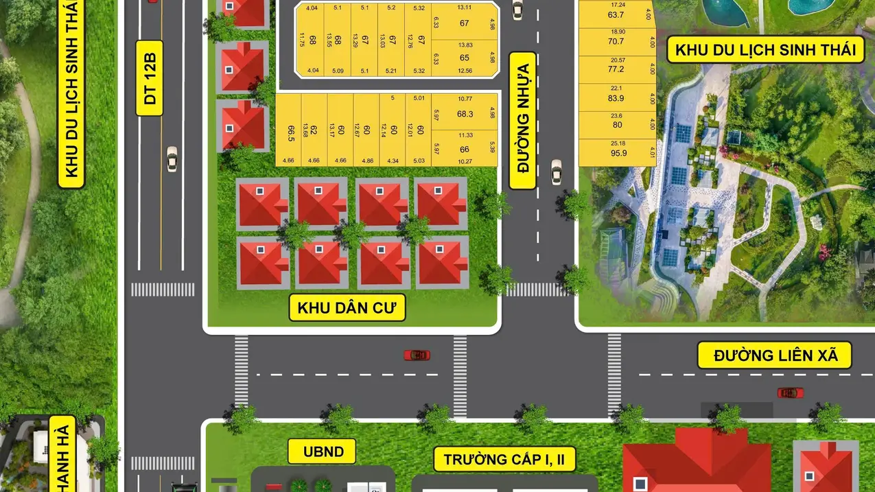 Quỹ đất mới tại thị trấn Thanh Hà Lạc Thuỷ Hoà Bình