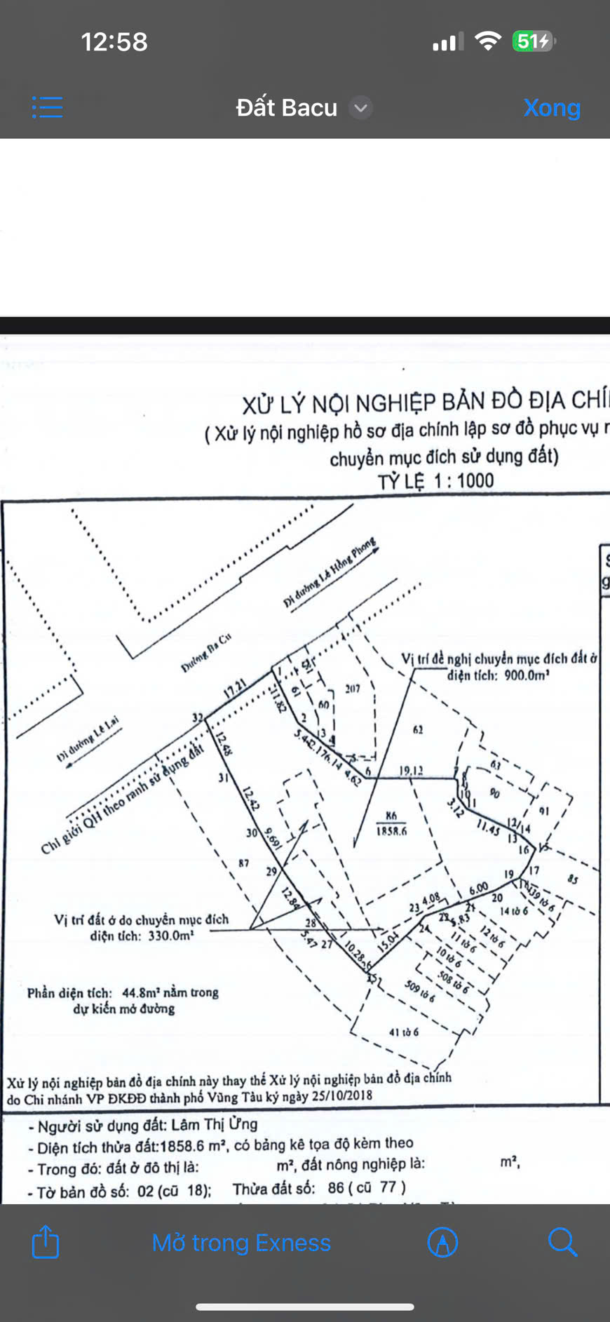 Bán nhà riêng tại Ba Cu, Phường 1, Vũng Tàu, giá tốt chỉ với 340 tỷ, 1836m2