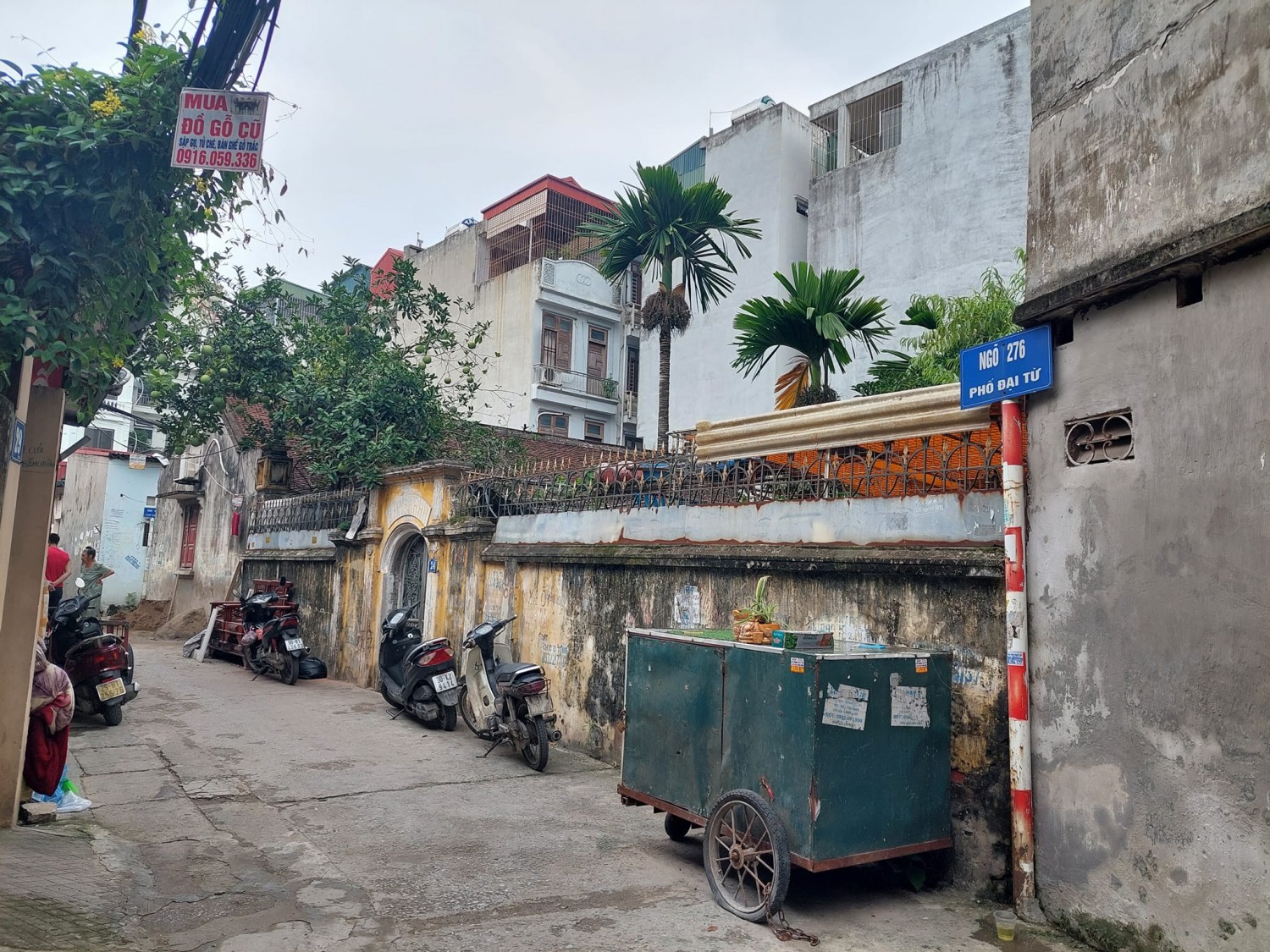 Nhà đại từ, hoàng mai, lô góc 2 mặt thoáng, ngõ thông rộng xe ba gác đua tránh 2 xe máy, gần ô tô, ở ngay
