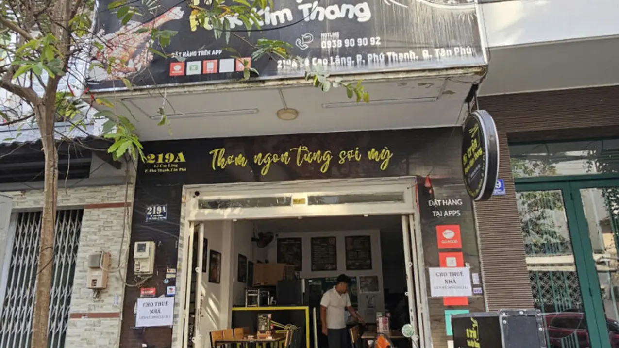Cho thuê nhà mặt tiền 219A Lê Cao Lãng, Phú Thạnh, Tân Phú khu họ Lê chỉ 15tr/th