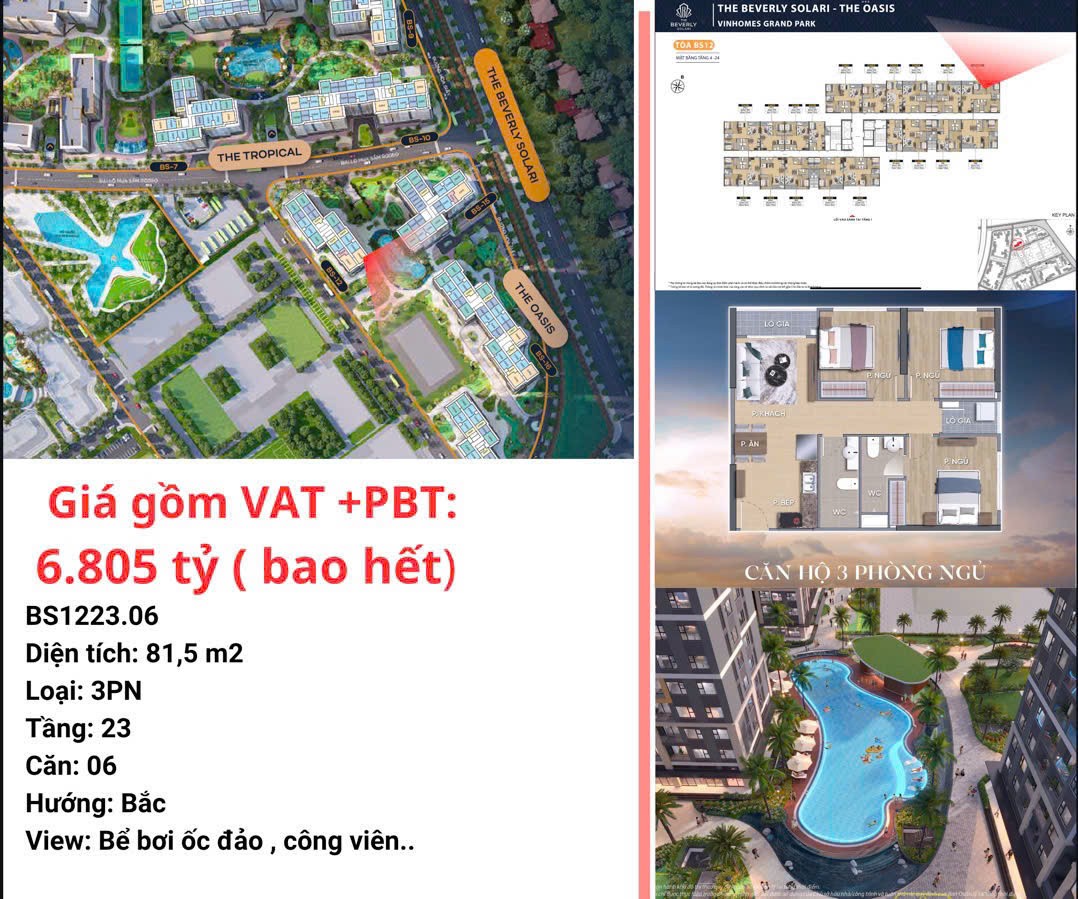 Bán căn hộ chung cư 81 m2 Nguyễn Xiển, Quận 9, Hồ Chí Minh giá tốt