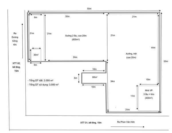 Tổ Hợp Biệt Thự + Kho Xưởng - Xuân Thới Thượng - Hóc Môn
