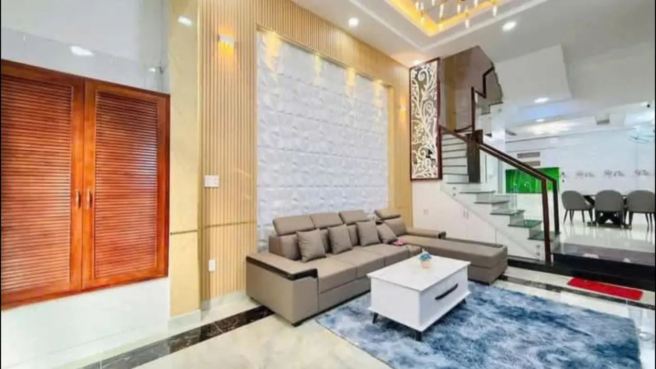 Lô nhì mặt tiền đường Nguyễn Thị Thập, oto đậu trong nhà, 4 tầng, 56,5m2, P.Tân Phú Quận 7-giá 8