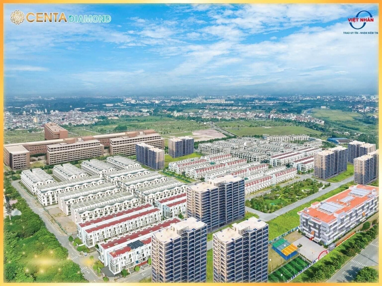 Bán shophouse 75m2 đường Hữu Nghị, Từ Sơn, Bắc Ninh, sổ hồng riêng giá 2 tỷ