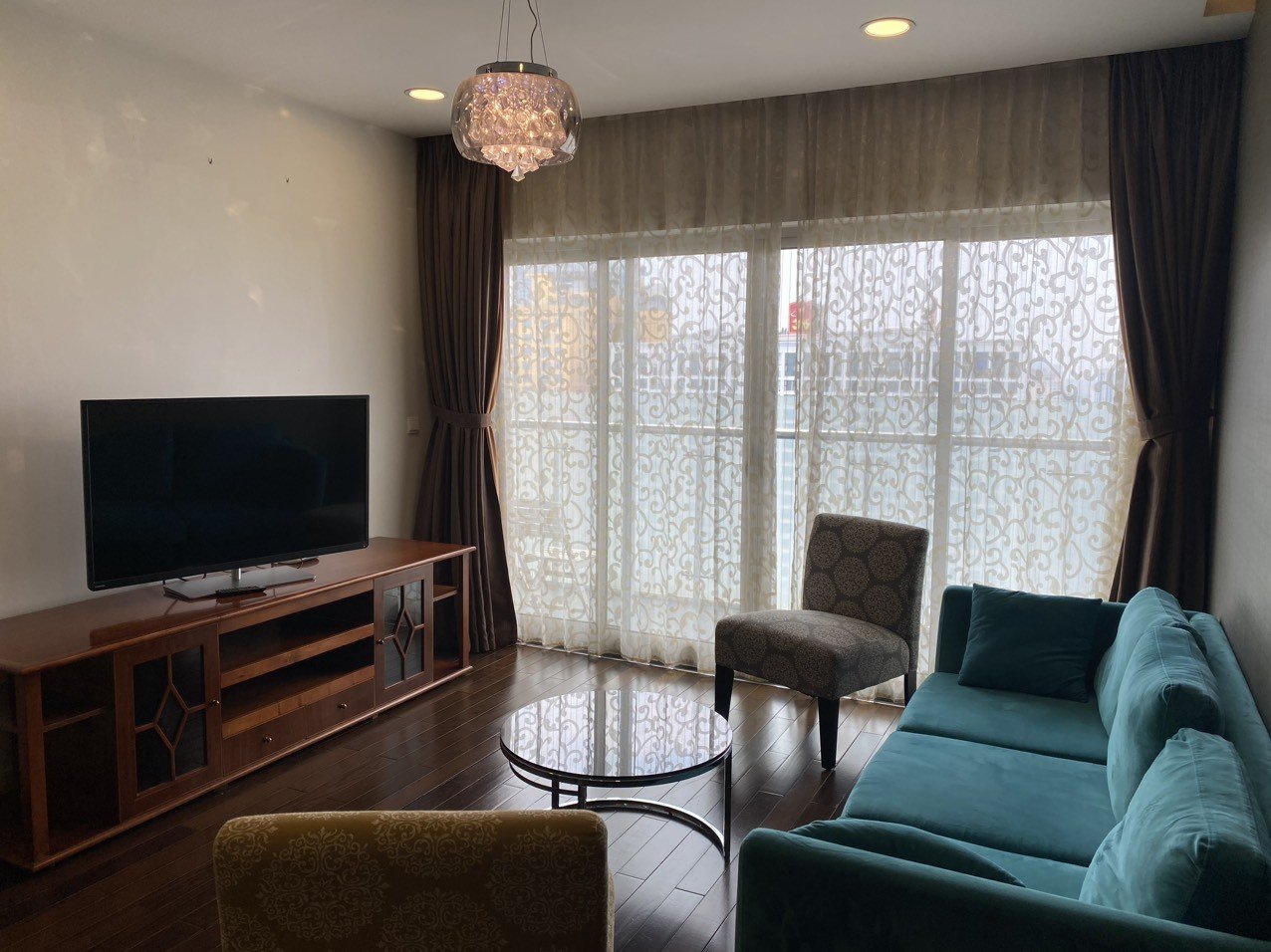 Cho thuê căn hộ lancaster 20 Núi Trúc, Giảng Võ, Ba Đình. s115m2 3pn full đồ