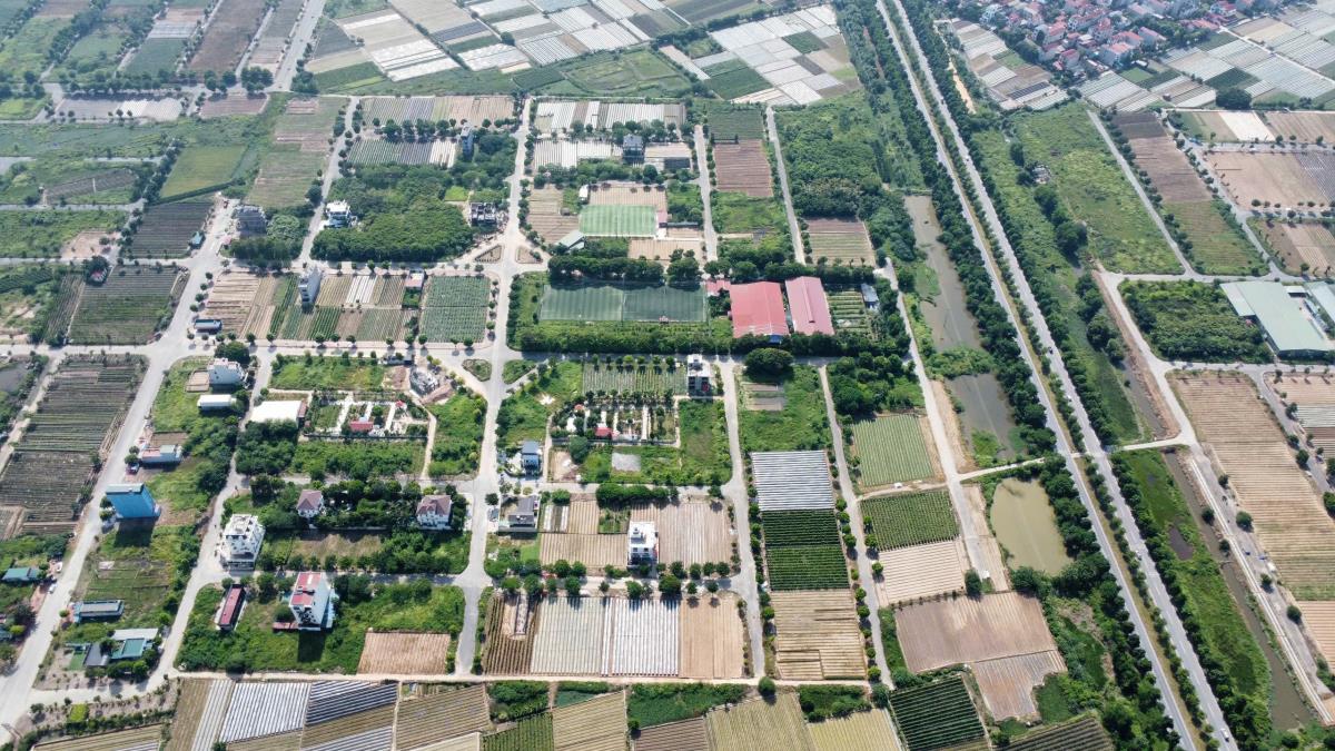 Bán đất nền dự án liền kề 15 khu A Cienco5 Mê Linh Hà Nội 100m2 mặt đường 15,5m