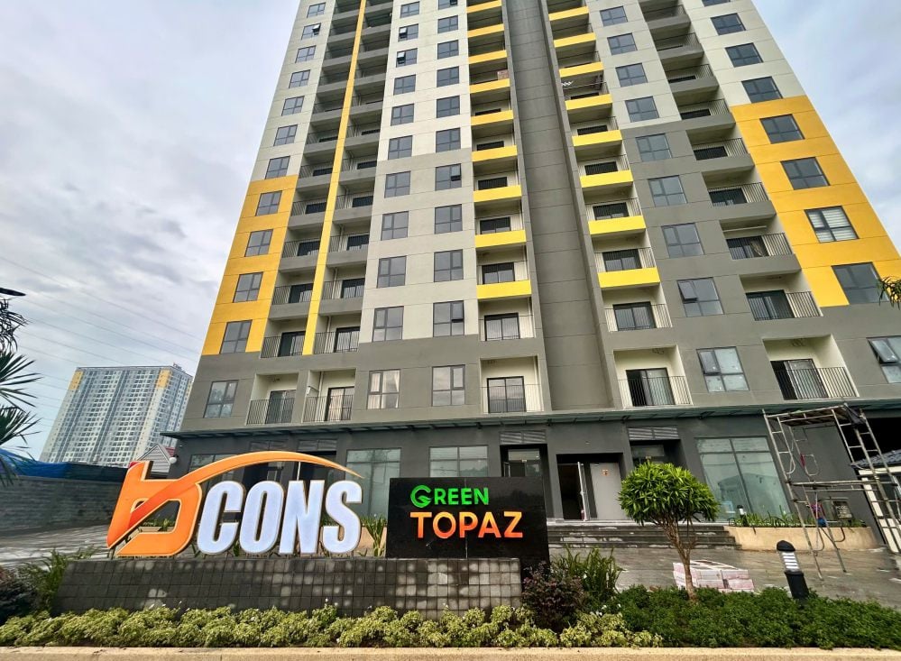 Tt 450tr nhận nhà- green topaz- 2pn2wc- bcons city- đường thống nhất- giá chỉ 1.