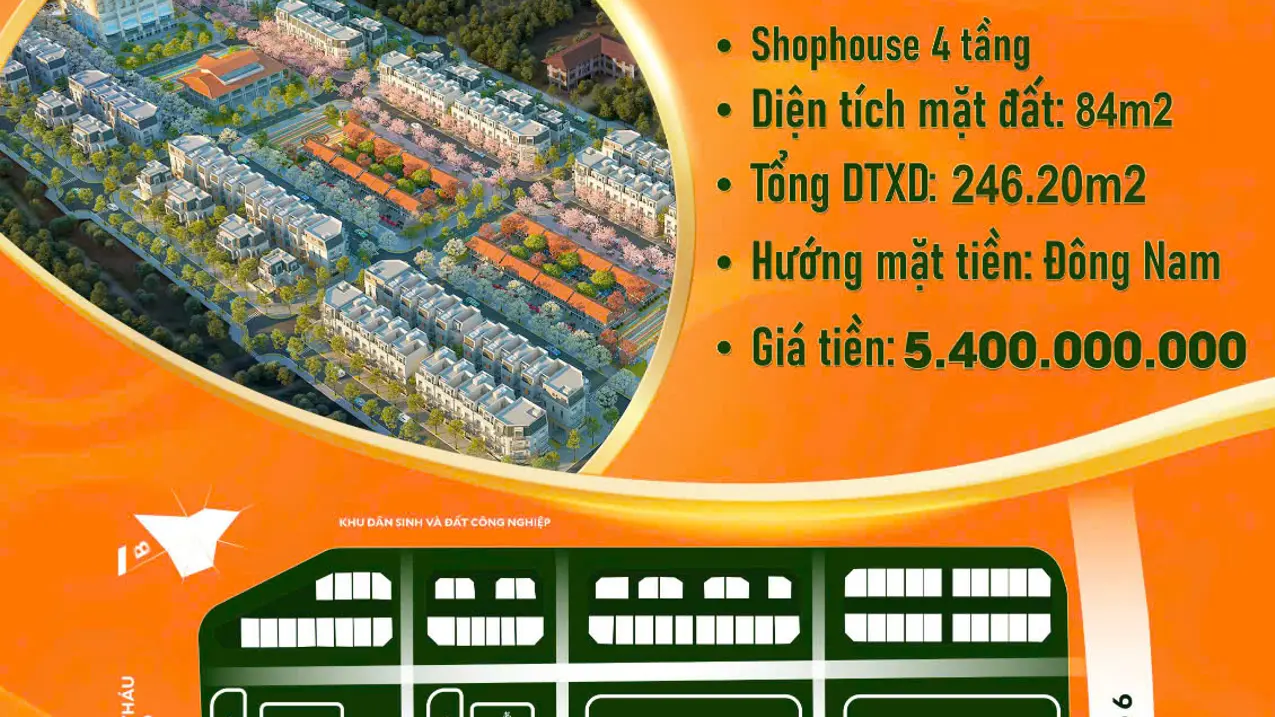 Bán biệt thự/ liền kề shophouse trung tâm thị trấn Mộc Châu