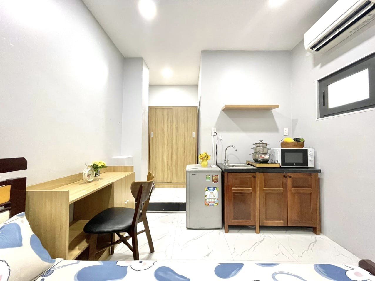 Cho thuê phòng studio full NT gần ĐH IUH,  Nguyễn Kiệm, Gò Vấp, giá chỉ 4 triệu