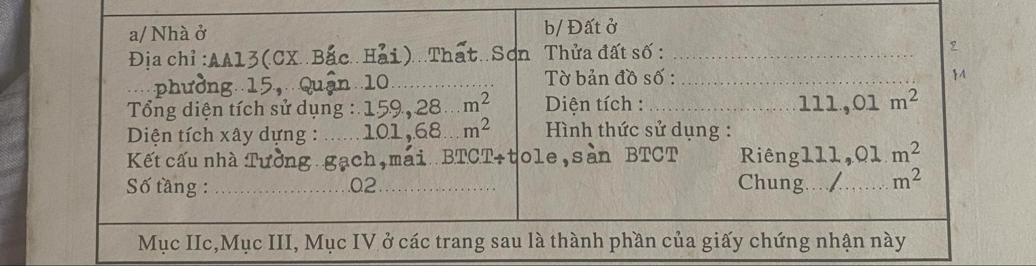 Cho Thuê Mặt Bằng Kinh Doanh + Nhà Nguyên Căn 111m2