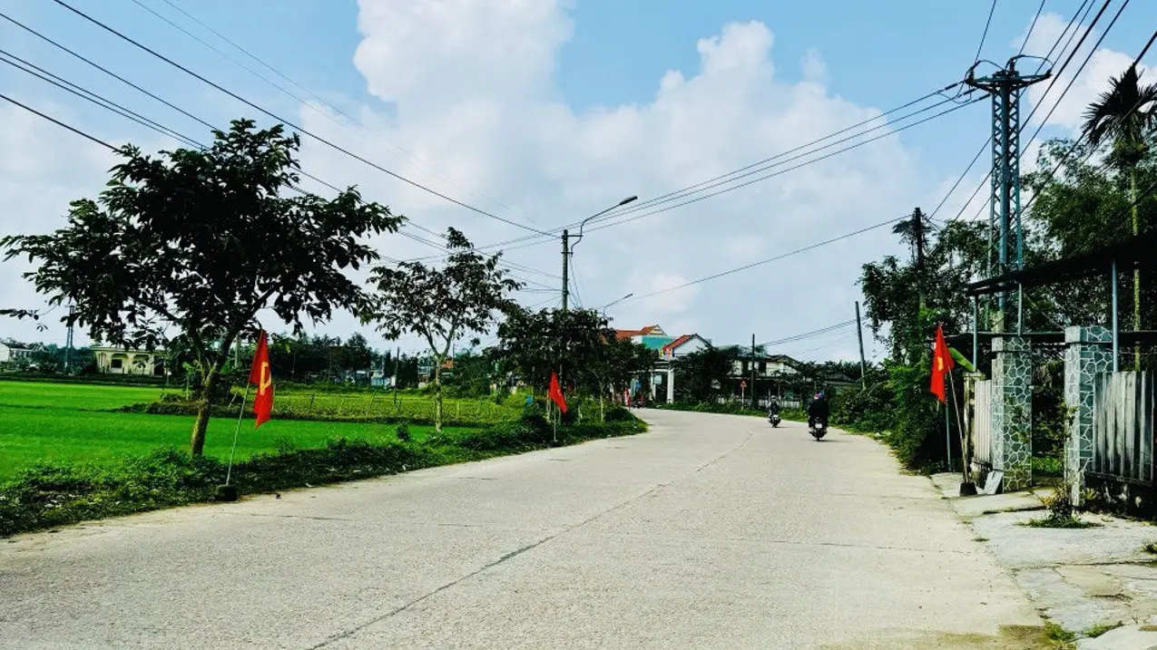 Bán đất 95m2 đường ĐH6.DX xã Duy Thành huyện Duy Xuyên Quảng Nam view lúa
