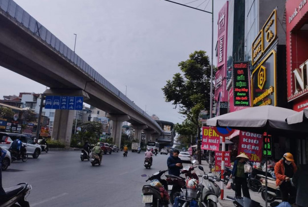 Bán nhà mặt phố 418m2 đường Nguyễn Trãi, quận Thanh Xuân, kinh doanh sầm uất