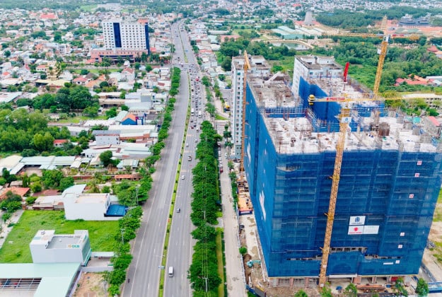 Bán căn hộ chung cư 58m2 đường Nguyễn Trãi, Thị xã Phú Mỹ, BRVT tiện ích nội khu tuyệt vời