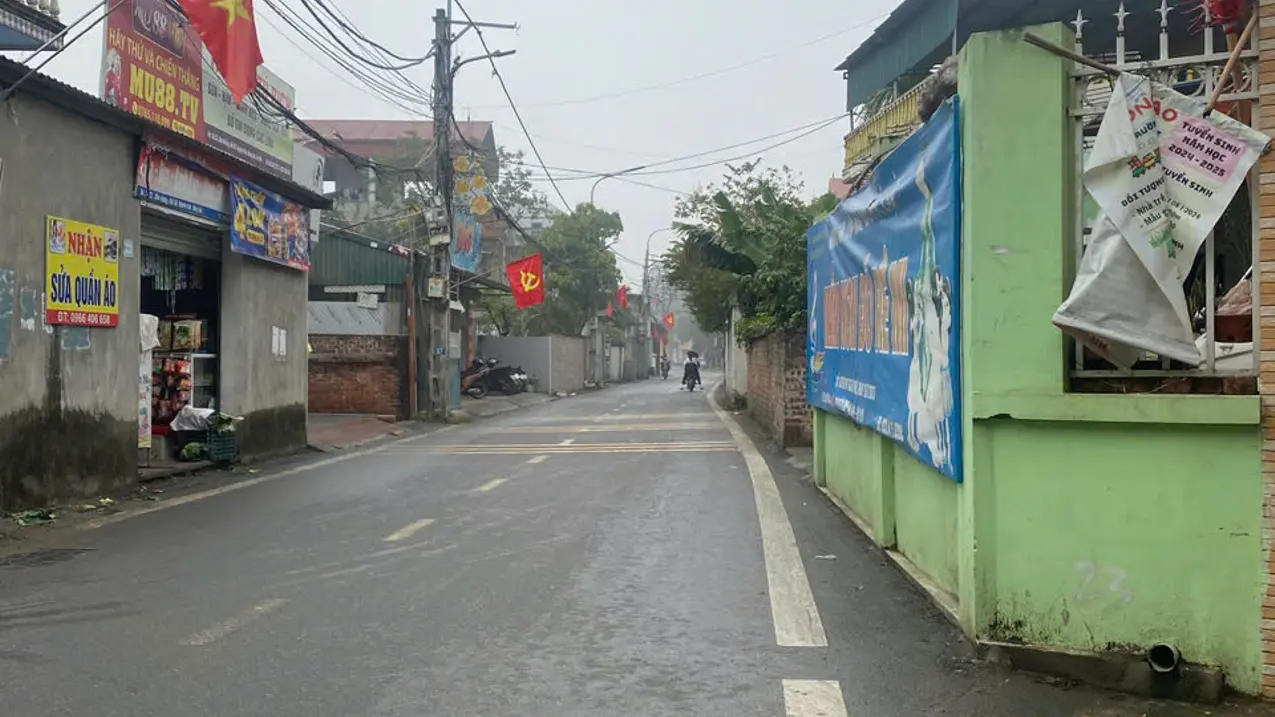 Bán 833m2 đất nông nghiệp trong khu cư dân tại xã Đại Thành, Quốc Oai
