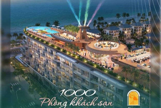 Bán biệt thự liền kề 179m2 Tuy Hòa Phú Yên hồ bơi 140m