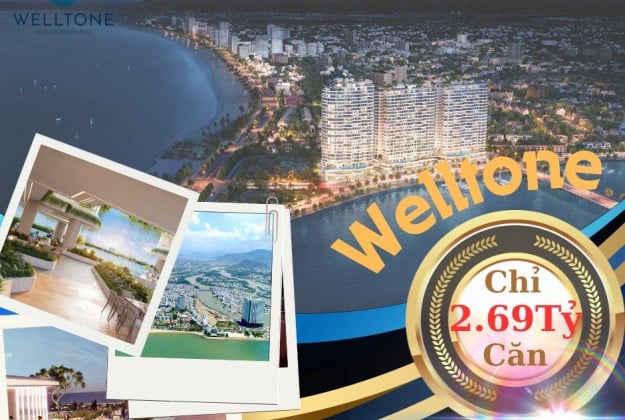 Bán nhà biệt thự liền kề 38 m2 Welltone Luxury Residence Nha Trang