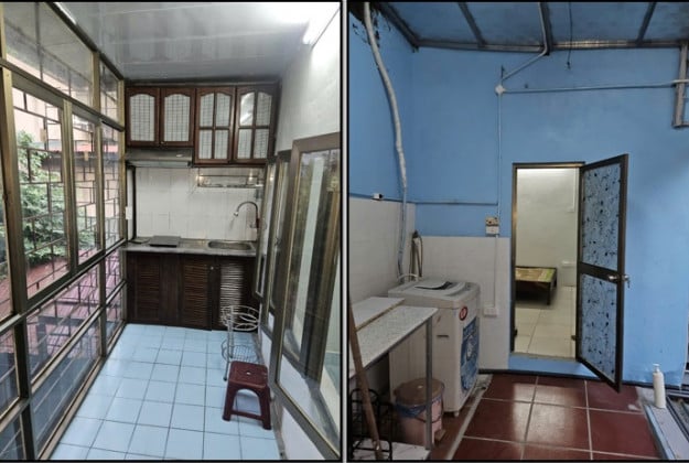 Cho thuê nhà trọ 15m2 Tầng 2 Khu C5B TT Quỳnh Mai Hai Bà Trưng Hà Nội Tiện nghi đầy đủ