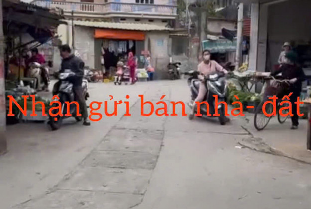 Bán nhà 3 tầng mặt chợ kinh doanh 110m2 tổ 1 Quang Minh Mê Linh Hà Nội