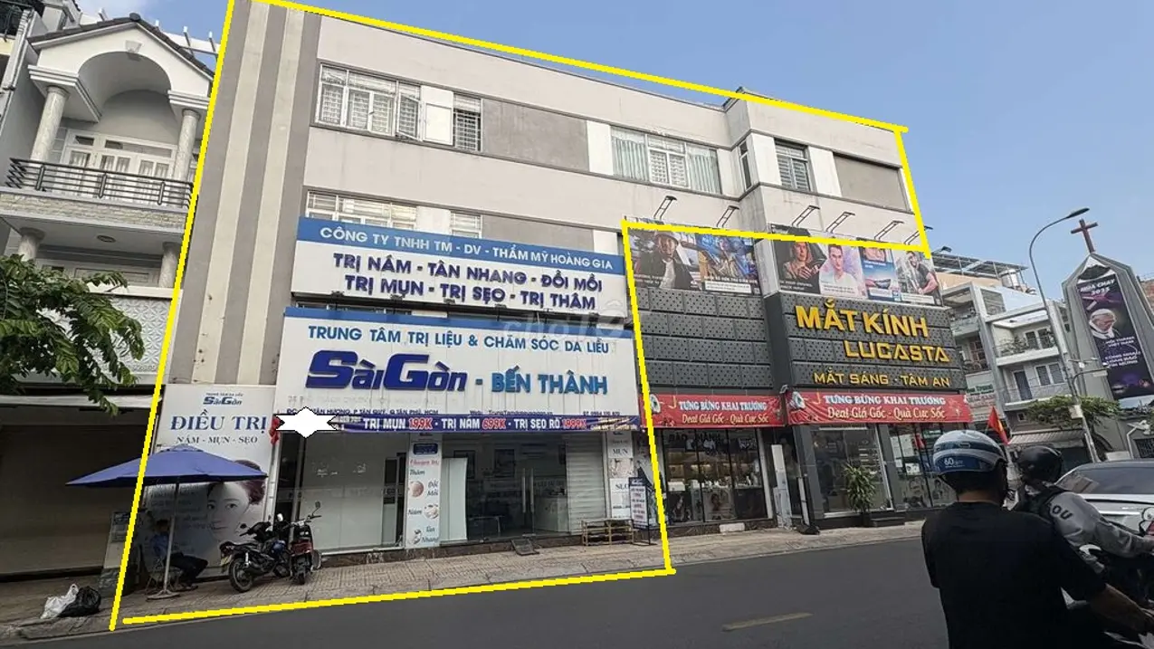 Cho thuê nhà mặt tiền Tân Hương, 40m²,3lầu - ngang 10m - ngay ngã tư