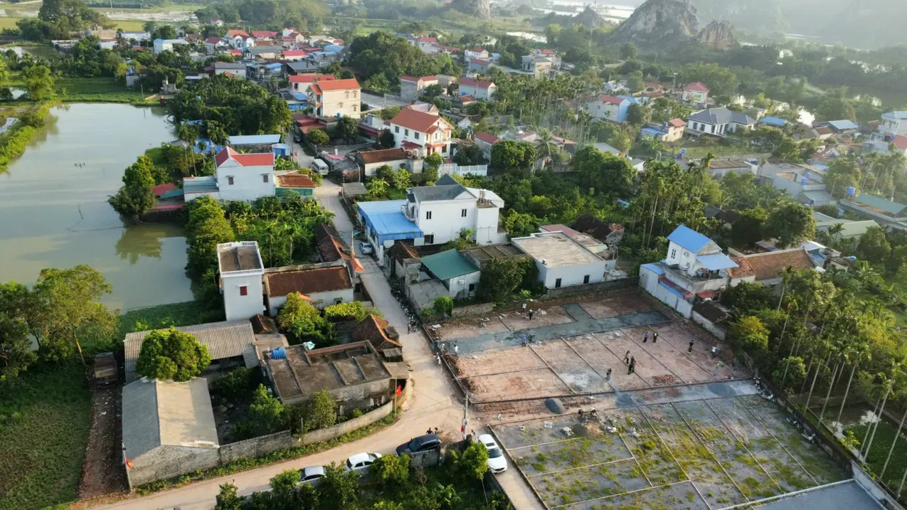 Đất Hồng Sơn, Mỹ Đức, trục chính kinh  doanh 60m2 thổ cư