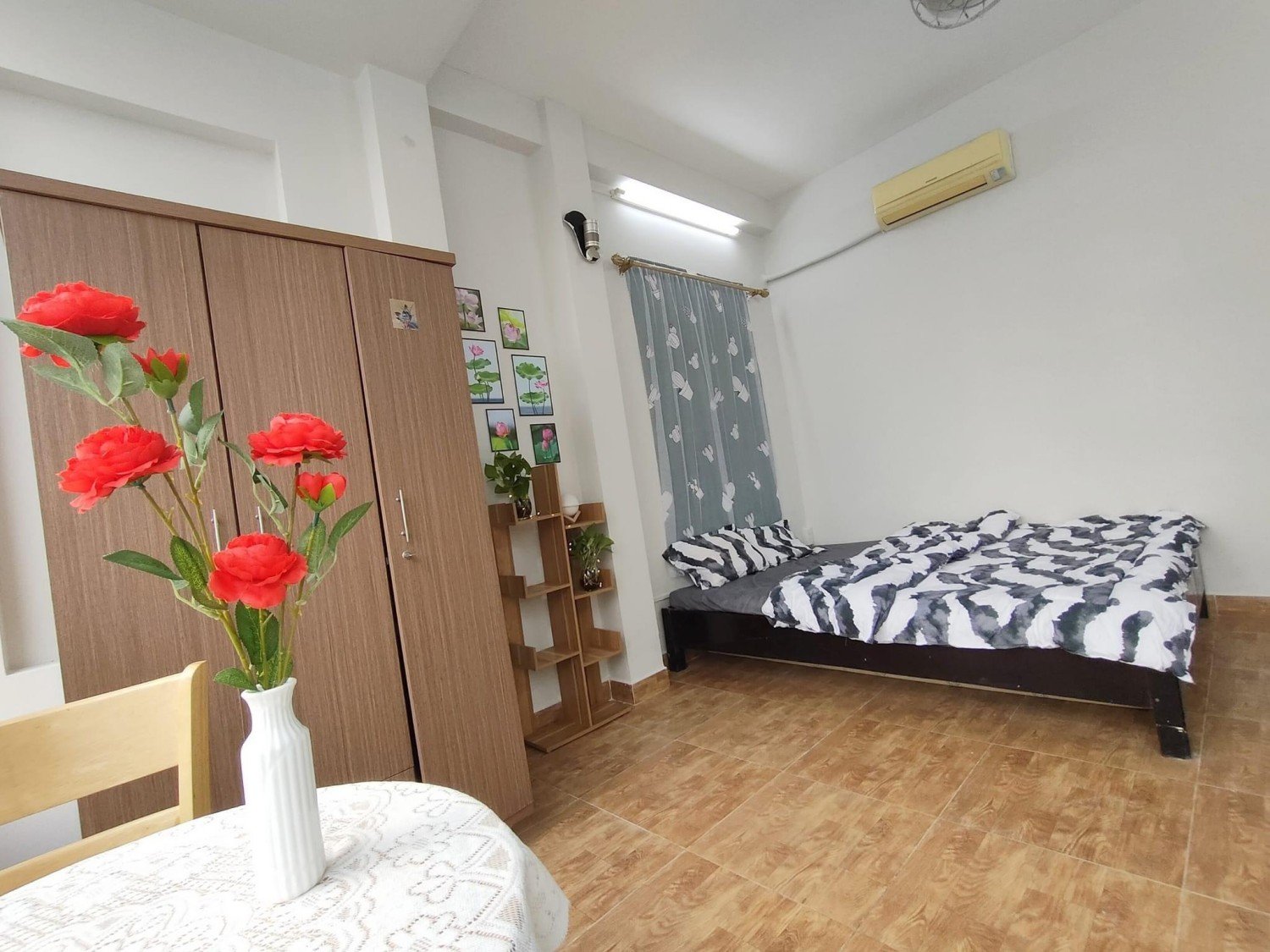 Cho thuê phòng studio 25m² full nội thất – có ban công, nuôi pet, gần sân bay Gò Vấp