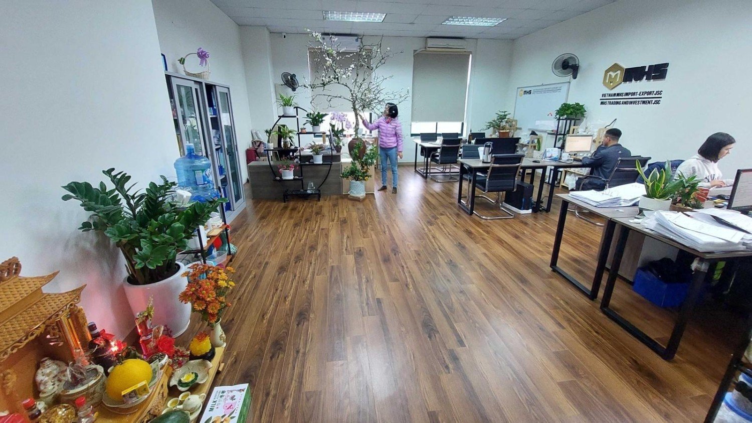 Cho thuê văn phòng 50m2 đường Nguyễn Cảnh Dị quận Hoàng Mai tiện ích đầy đủ