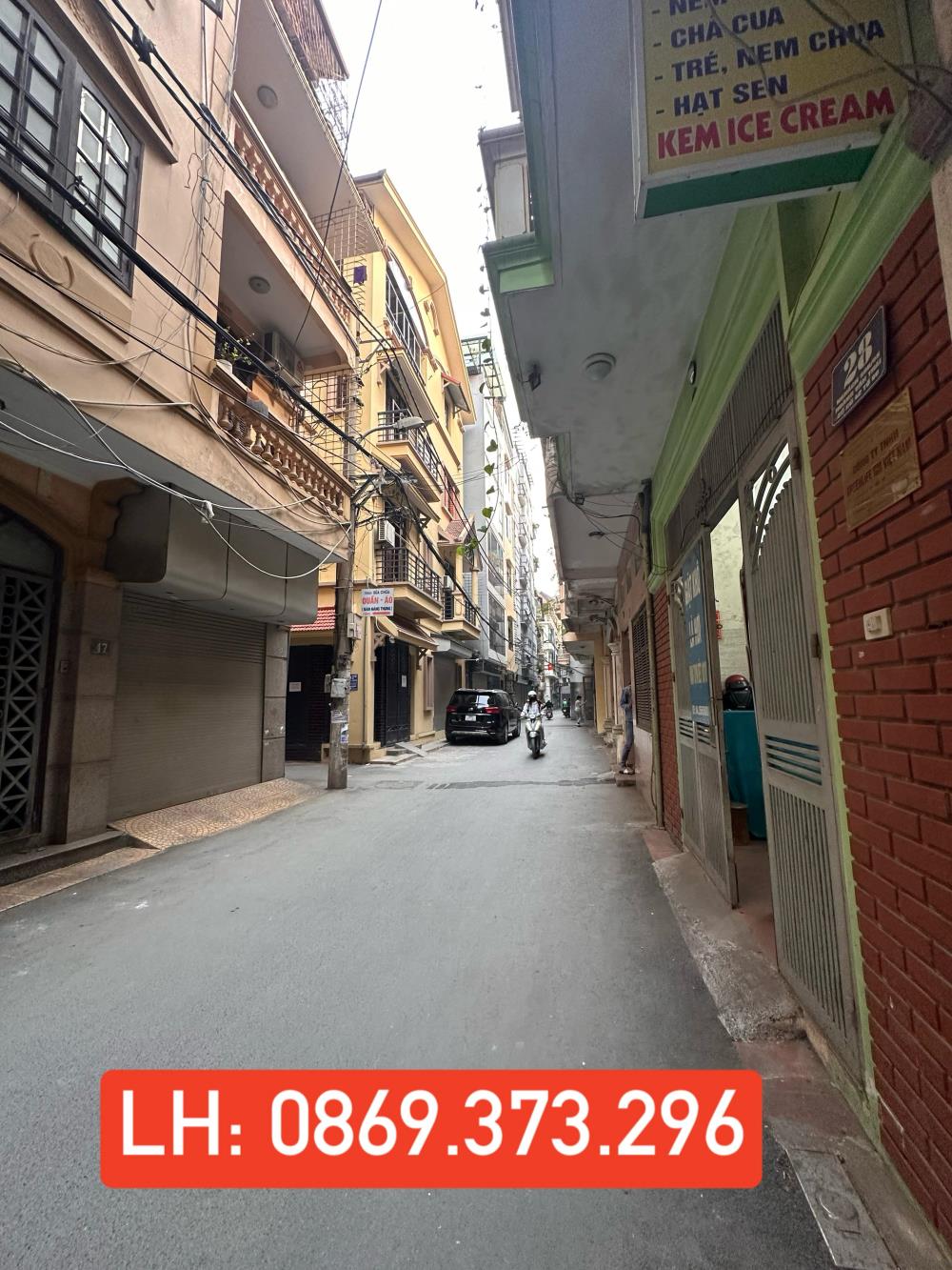 Bán nhà riêng Hoàng Văn Thái 51m2 6 tầng thang máy mặt tiền 5m khu vực an sinh tốt